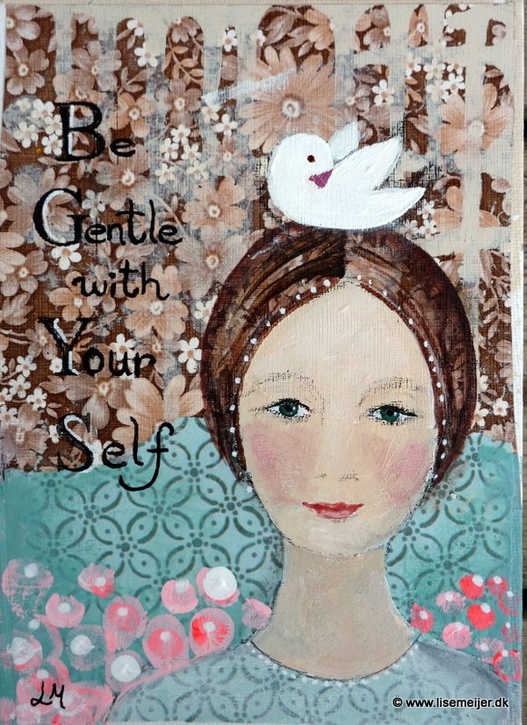Be gentle - available as signed print!