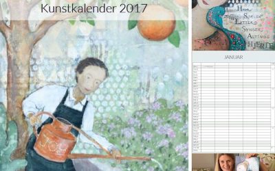 Lise Meijer væg kalender 2017 – spar 50 kr. i forsalg!